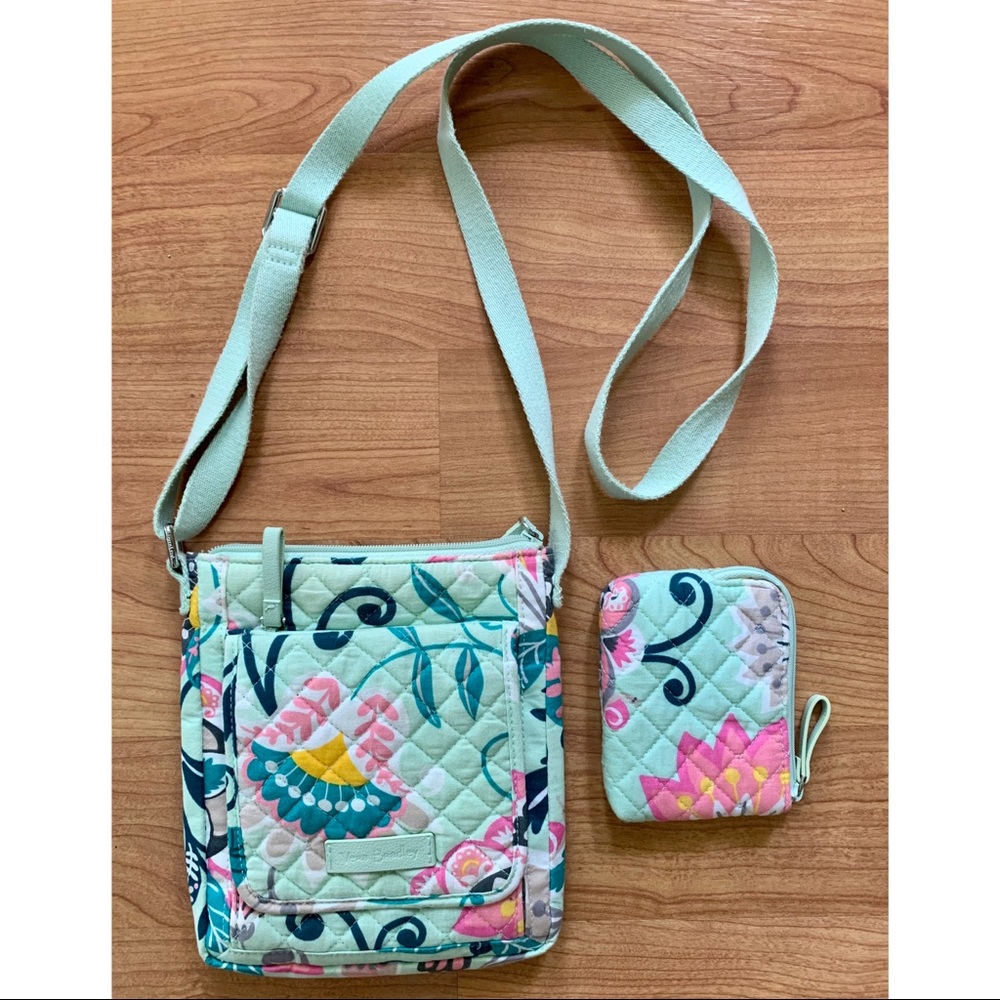 Vera Bradley Mini Hipster & Coin Purse Set